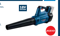 Soplador inalámbrico GBL 18V-750