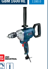 Taladro reversible GBM 1600 RE