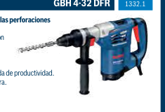 Martillo perforador GBH 4-32 DFR