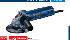Amoladora angular 4 1/2" y 5" GWS 9-125 S