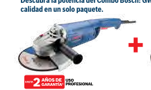 Amoladoras combo gws 2200 + gws 850 18F7.5