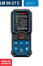 Medidor láser GLM 50-27 C