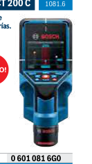 Detector de materiales D-TECT 200 C
