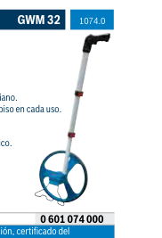 Rueda de medición GWM 32