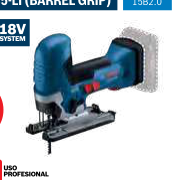 Sierra caladora inalámbrica gst 185-LI (barrel grip) 15B2.0