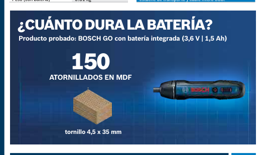 Atornillador BOSCH GO 2.0