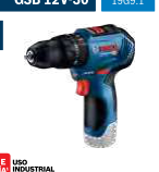 Atornillador/rotomartillo 3/8" GSB 12V-30