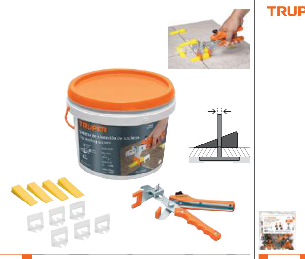 Pinza para nivelación de azulejos