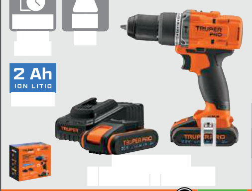 Rotomartillo inalámbrico, 20 V, 1/2"