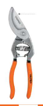 Tijera con cuerpo de aluminio, cuchilla de paso