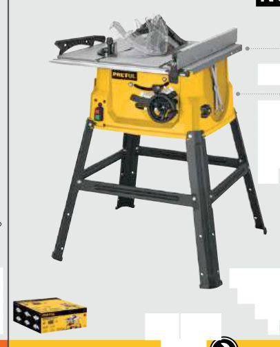 Sierra de mesa de 10", 2 1/2 HP