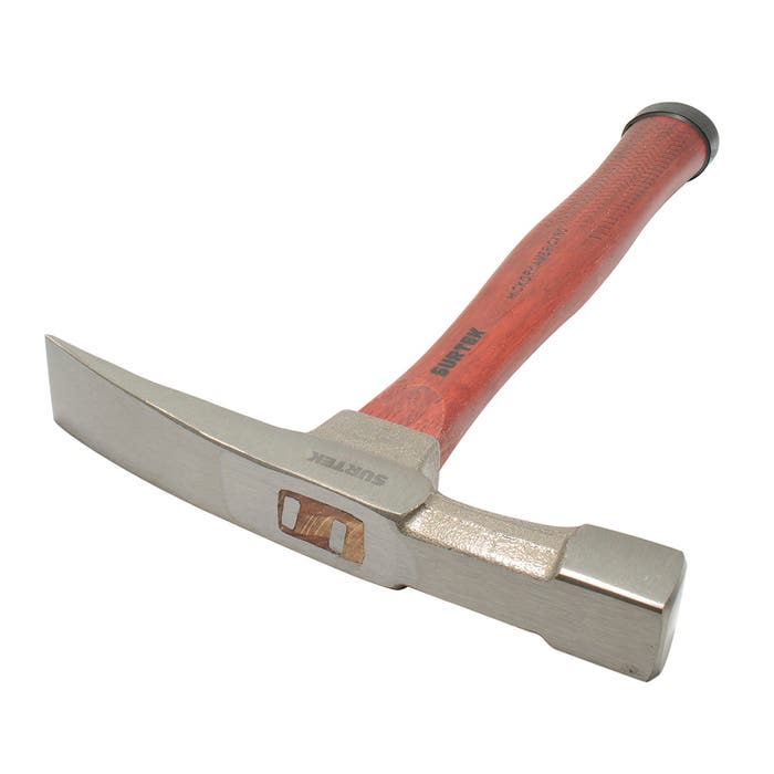 Martillo para albañilería con mango de madera 13", 24 oz
