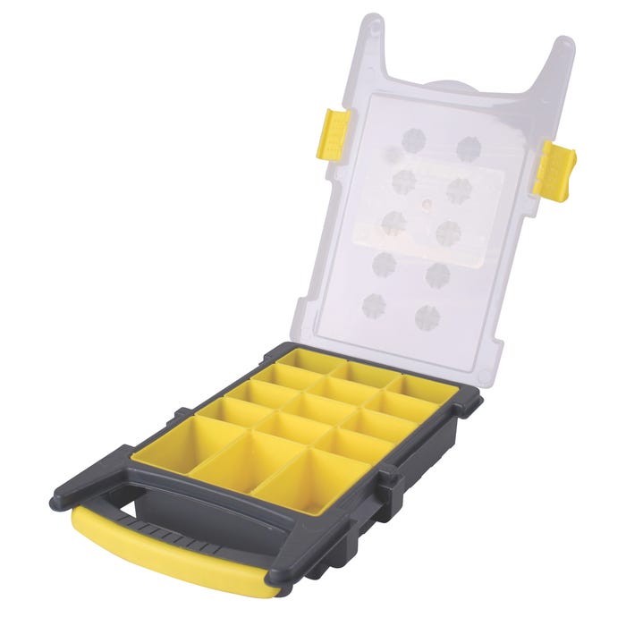 Caja organizadora plástica 8" x 13" x 2"