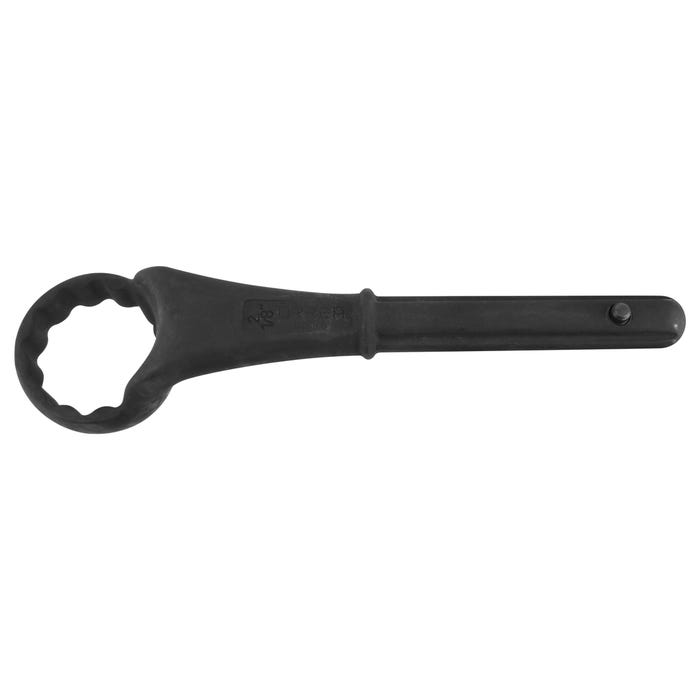 Llave acodada de alta palanca fosfatizada sin cola en pulgadas, 12 puntas, 2-1/8"