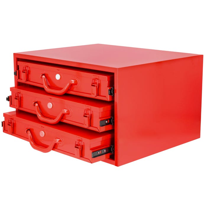 Gabinete superior con 3 cajas tipo maletín 20"